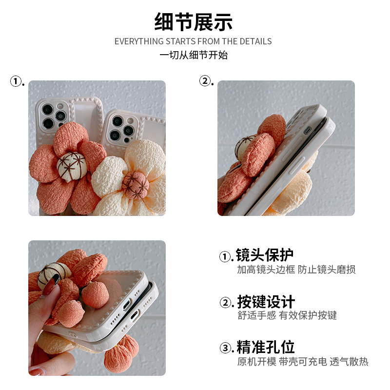 ốp điện thoại Tpu Chống Sốc In Hình Hoa Hướng Dương 3d Cho Iphone 12 11 Pro Max Xr Xs Max 7 8 Plus Se
