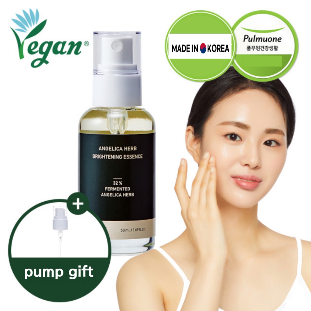 [Pulmuone Health Life][Pump Gift] Brienne Angelica Herb Brightening Essence - Eco-friendly moisture 