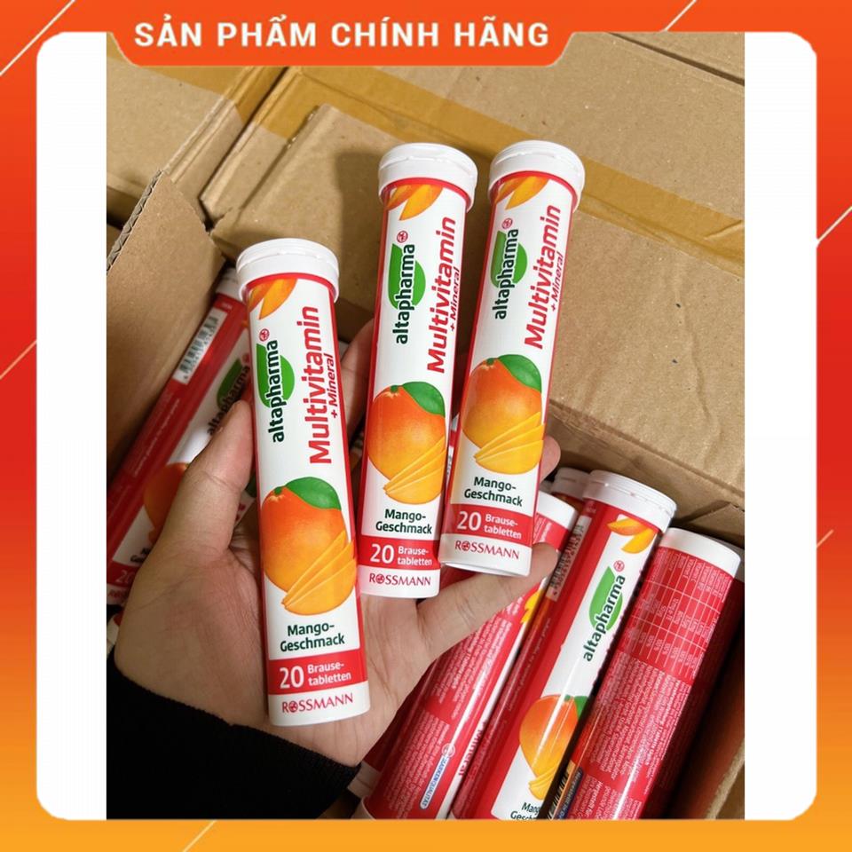 Viên Sủi Altapharma Mivolis Vitamin C B12 Hỗ Trợ Tăng Cường Hệ Miễn Dịch Nhập Khẩu Đức Chính Hãng MSP20144