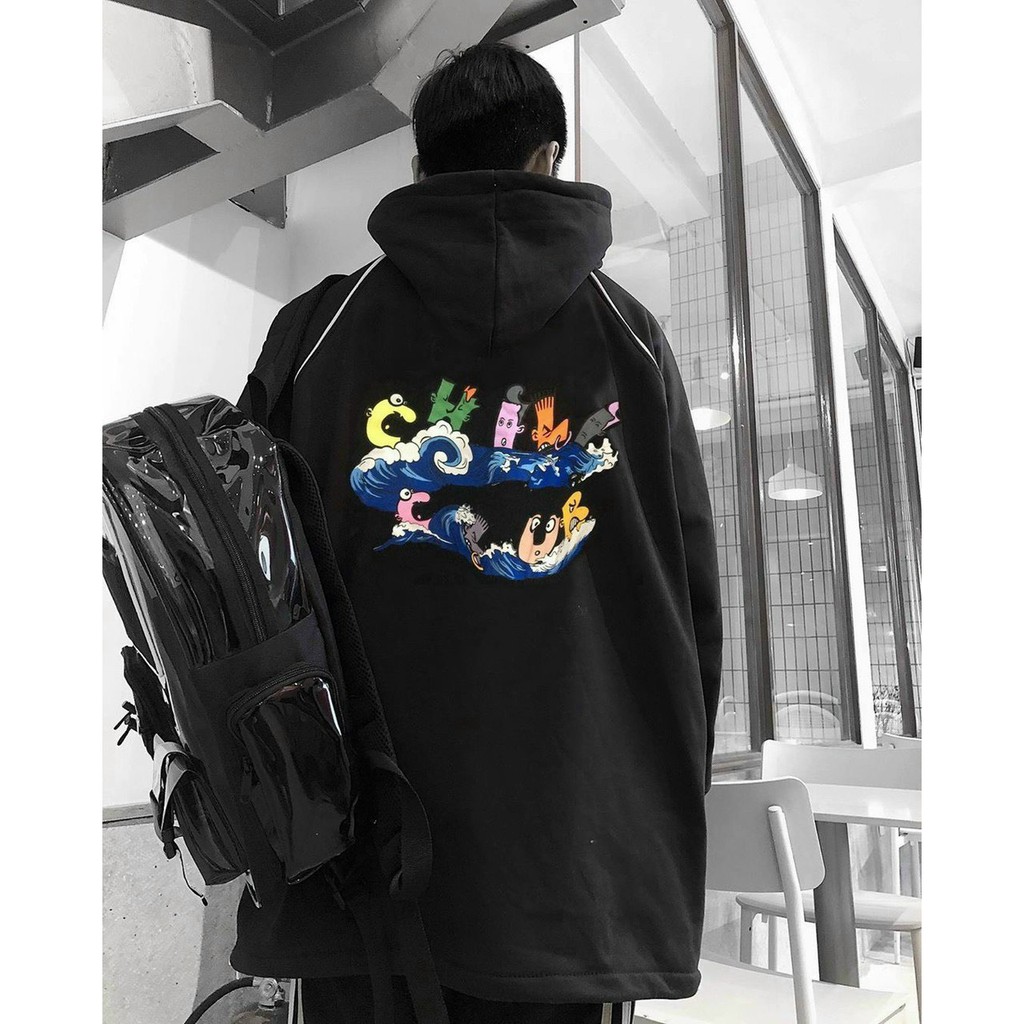 &lt;FREE SHIP&gt; ÁO HOODIE NỈ NGOẠI BAO ĐẸP, BAO CHẤT