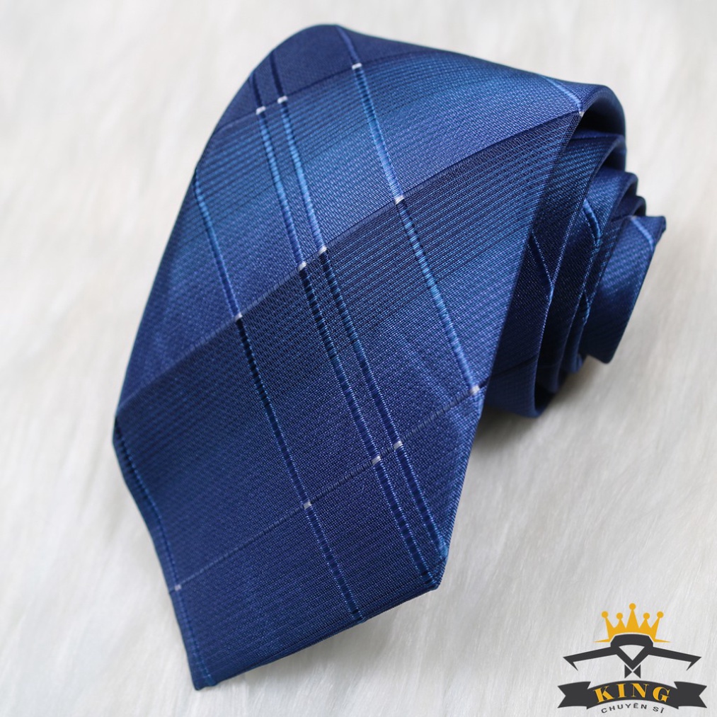 Cà vạt KING caravat nam  công sở, cao cấp, đơn giản , sang trọng bản 8cm ( C054 )
