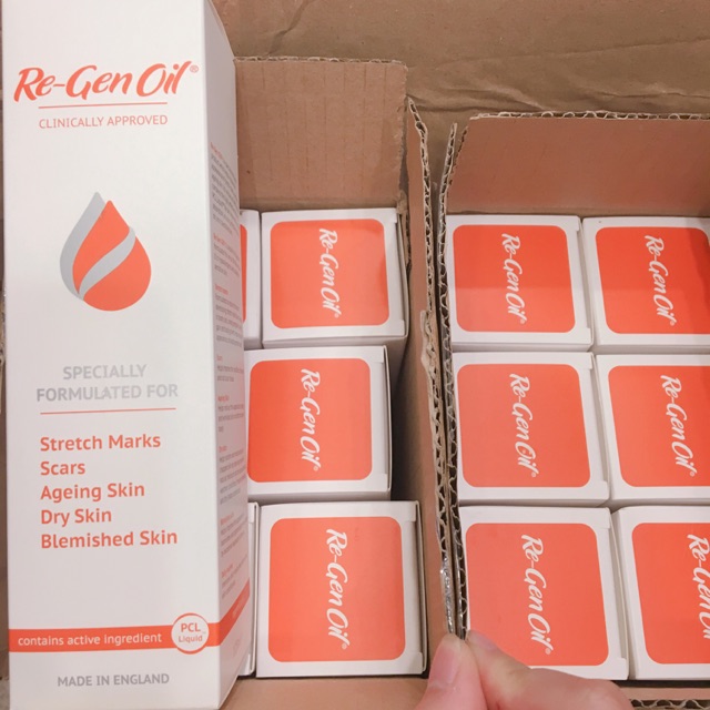 Trị rạn da Regen oil
