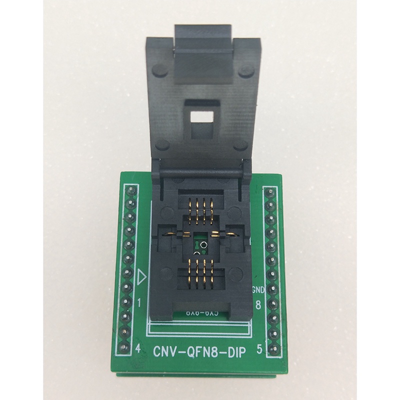 Ổ Cắm Lập Trình QFN8 DFN8 WSON8 1.27mm IC Kích Thước 6X8 mm