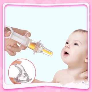 Xi lanh bón sữa, bón thuốc cho bé