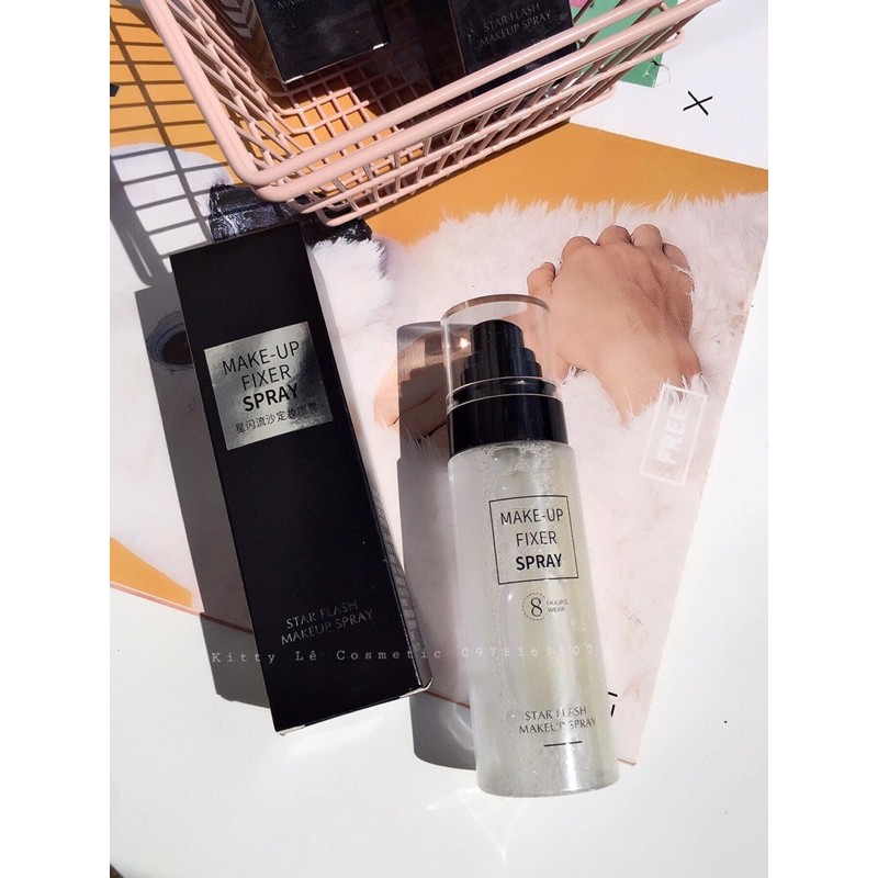 XỊT KHOÁ NỀN & BẮT SÁNG CĂNG BÓNG LỚP MAKEUP SUỐT 8 TIẾNG SPRAY | BigBuy360 - bigbuy360.vn