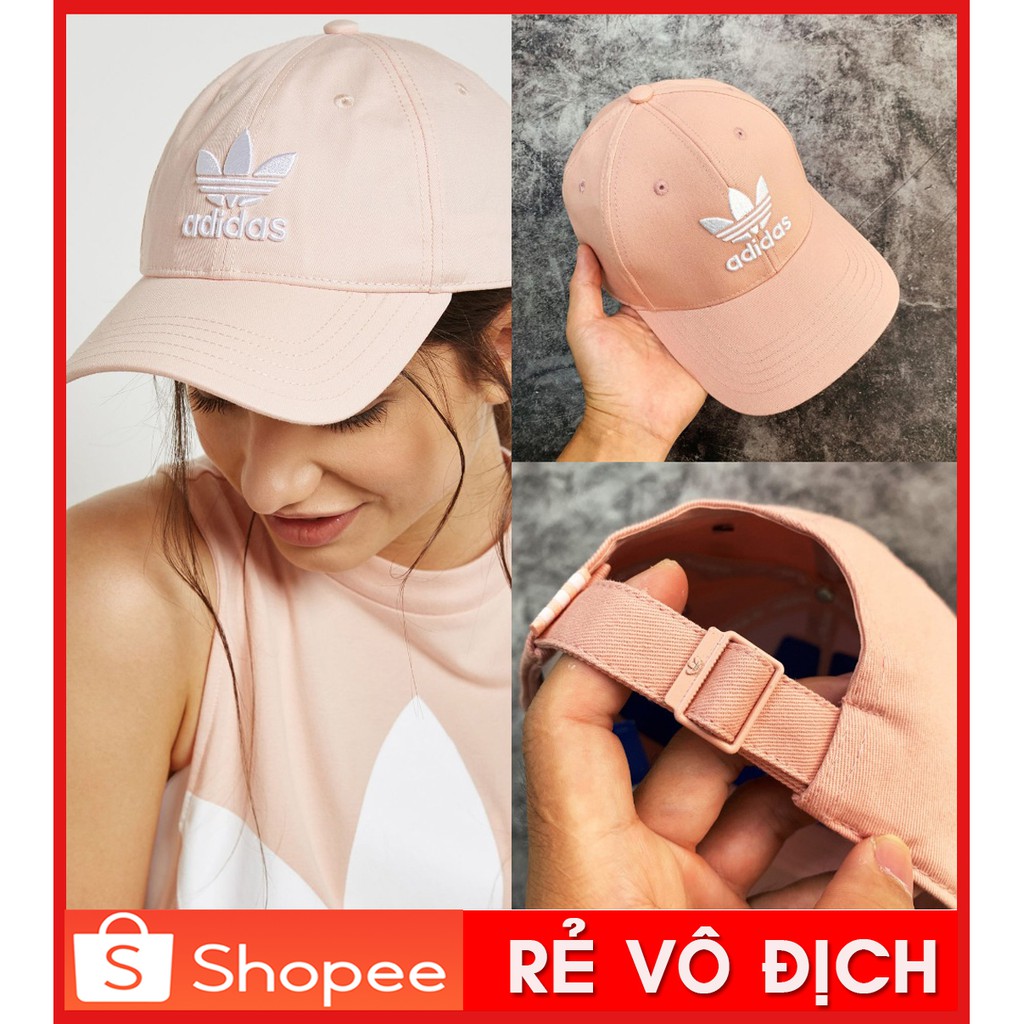 ⚡️ [ GIÁ TẬN XƯỞNG ] Mũ / Nón thời trang Adidas Trefoil Baseball Cap - Hồng Cá Tính | DV0173 - [  Full Tag Code ]