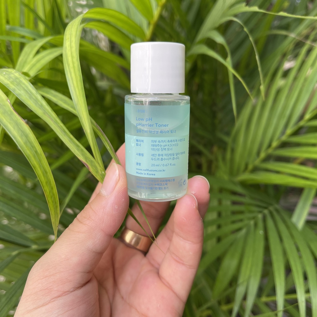 Cell fusion c set 4 món kem dưỡng -kem nền-toner -tẩy trang cell fusion c mini