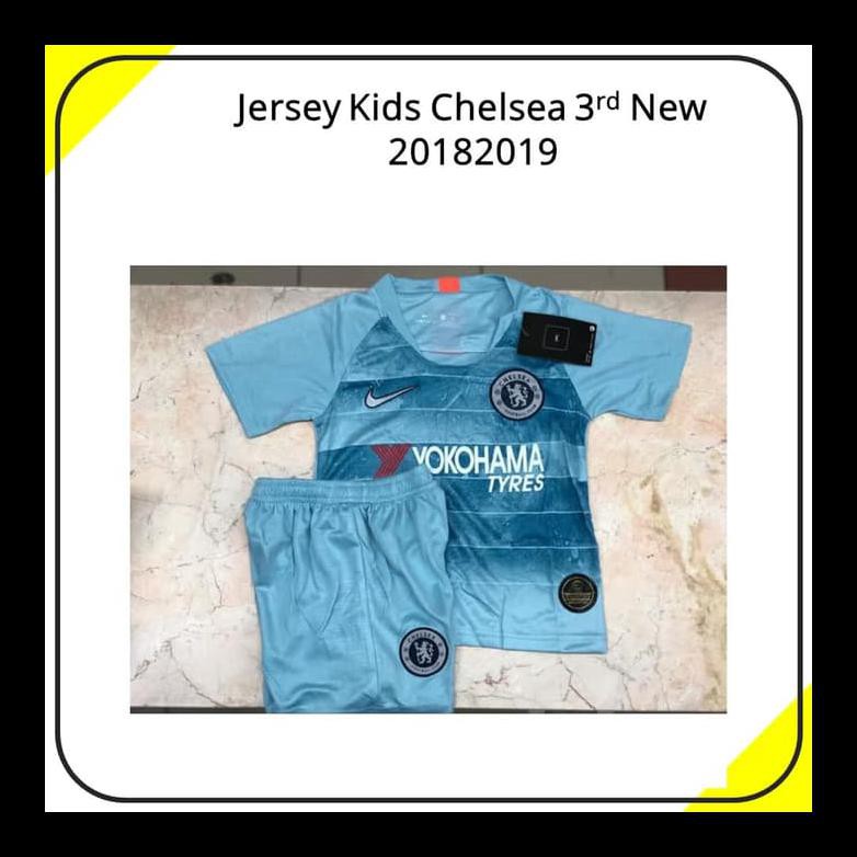 Áo Thun Đá Banh Chelsea 3rd New 2018 / 2019 Grade Ori