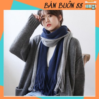 Khăn Chất Len Dạ Cashmere Pha Màu Style Hàn Quốc Dành Cho Cả Nam Và Nữ Đa Màu