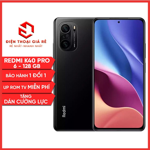 Điện Thoại Xiaomi Redmi K40 Pro - RAM 6/128GB, 8-128GB, 8-256GB [Giá rẻ Hà Nội, BH 3 tháng1 đổi 1 - Tặng dán màn] | WebRaoVat - webraovat.net.vn