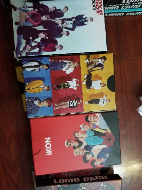 Lomo hộp 30 ảnh IKON, REDVELVET, BIGBANG, NCT, TWICE, APINK