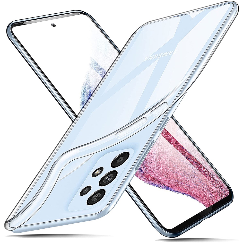 Ốp điện thoại TPU trong suốt cho Samsung Galaxy A54 A34 A24 A14 A04 A04S A73 A53 A33 A23 A13 A72 A52 A42 A32 A22 A12 A71 A51 A31 A02S A03S A02 A03 S20 S21 S22 Plus Note 10 20 Ultra