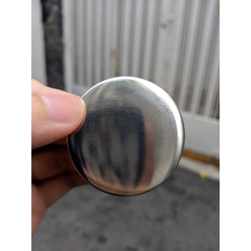 50 phôi huy hiệu mặt lưng nhựa/kim loại size 4.4cm và 5.8cm