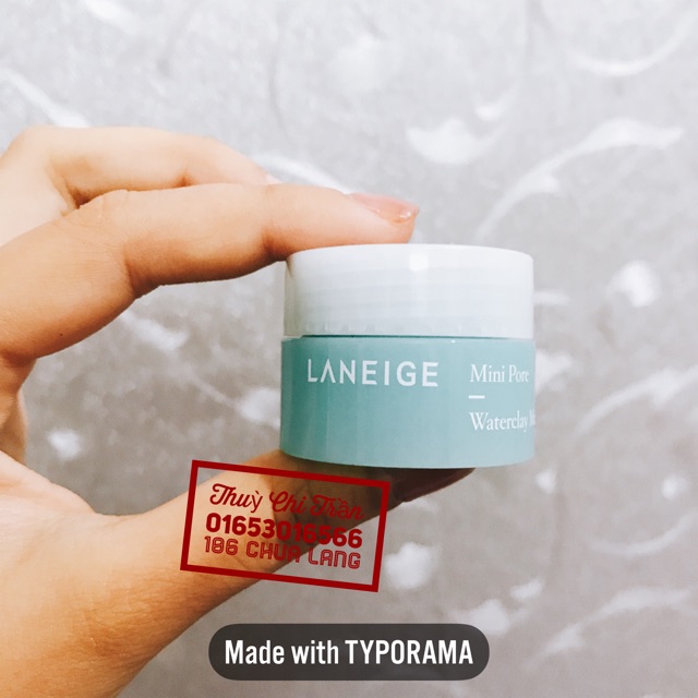 [Minisize] Mask đất sét Laneige Mini Pore waterclay