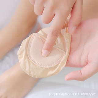 Vớ Lụa Cổ Thấp Hở Ngón Chống Trượt Cho Nữ