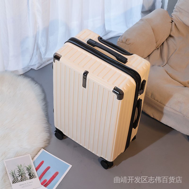 Va Li Kéo Du Lịch Kích Thước 20 inch 24 26 Khóa Mật Khẩu Bằng Da Thiết Kế Thông Dụng Cho Nam Và Nữ
