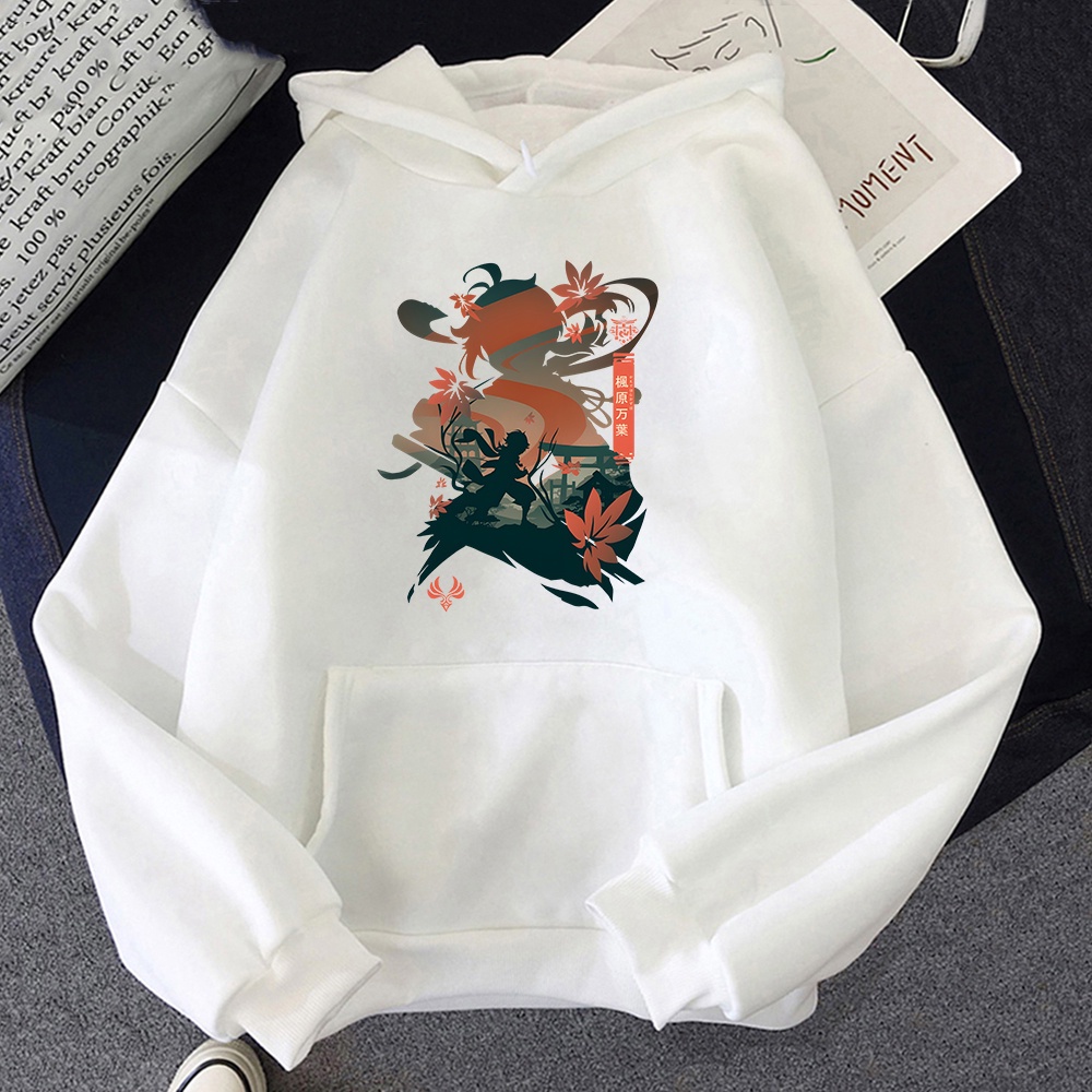 💥SALE💥 Áo Hoodie In Hình Game Genshin Impact Kaedehara Kazuha Thời Trang Đường Phố Cho Nam Và Nữ