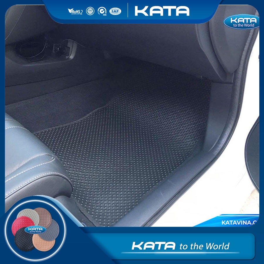 Thảm lót sàn ô tô KATA cho xe Honda Civic (2015- 2021) - Khít với sàn xe, Chống thấm, Không mùi, Không ẩm mốc