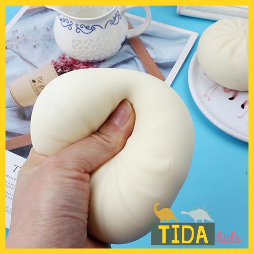 Bánh bao Squishy Mochi Cute ⚡ HOT TREND ⚡ Đồ Chơi Mochi Xả Stress Dễ Thương Xua Tan Mệt Mỏi, Văn Phòng Phẩm TiDa Kids