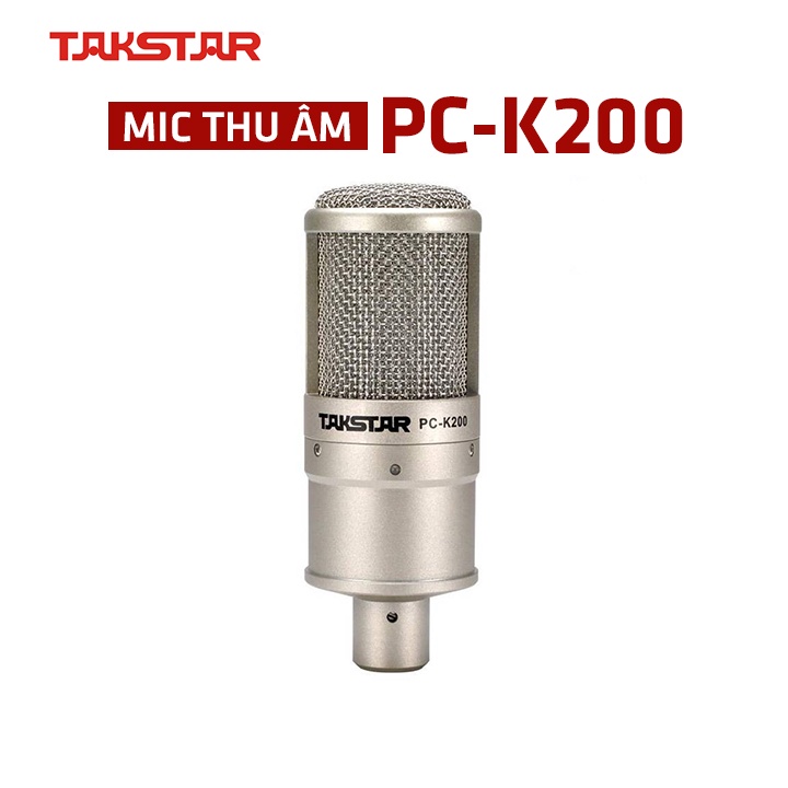 Bộ Mic Livestream Chính Hãng Đầy Đủ Mic Takstar PC-K220, Sound Card K10 XOX, Nguồn 48V &amp; Phụ Kiện Cao Cấp Bảo Hành 1 Năm