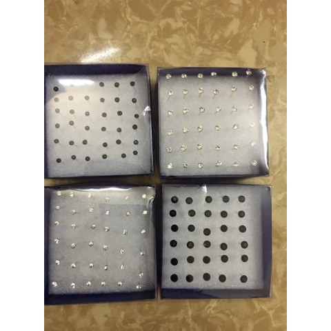 Set 2 Đôi Bông Tai Nụ Đơn Giản Thời Trang