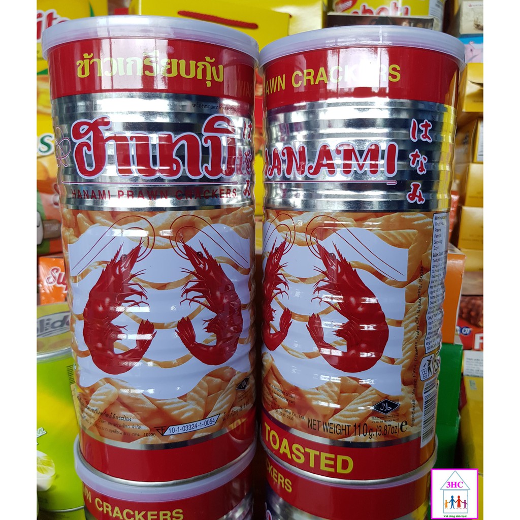 Snack Tôm Lon Thái Lan - Lon 110g