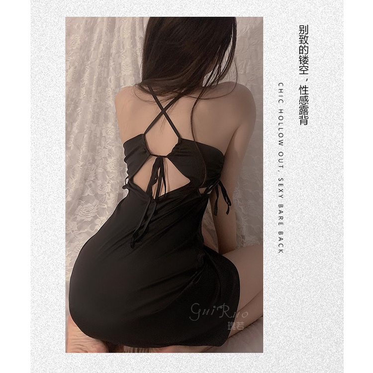 Váy lụa thắt nơ siêu xinh Cao Cấp 1546