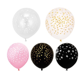 Set 10 quả Bóng bay chấm bi 12inch trang trí sinh nhật, sự kiện