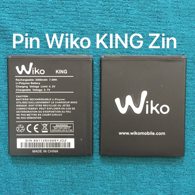 Pin Wiko KING