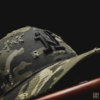 Nón INF Camo Thêu Chữ 