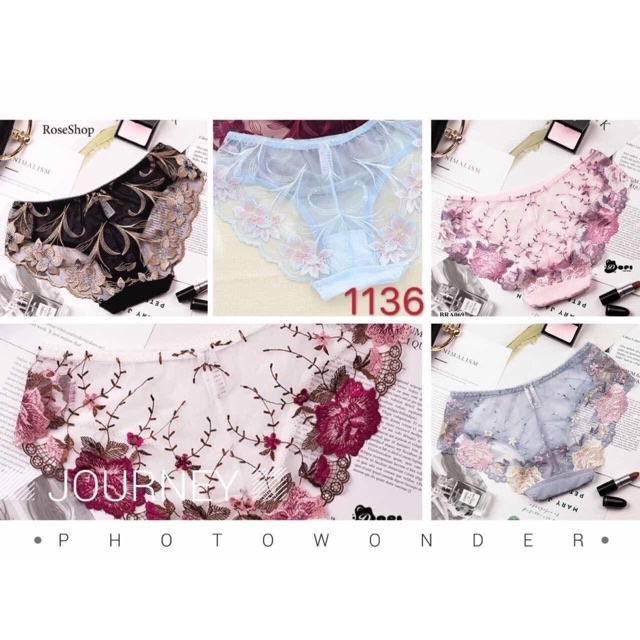 Thanh lý Quần Lót Nữ gợi cảm quần chíp nữ đồ lót sexy chất liệu ren thêu các mẫu