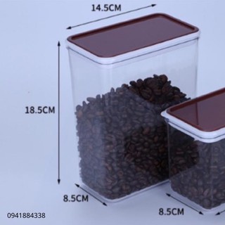 Hộp Đựng Cafe, Bột, Hạt Loại 1L