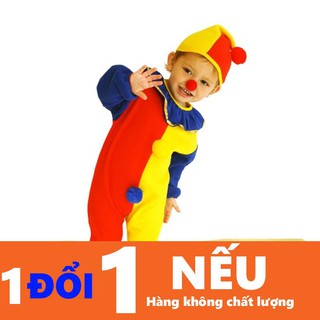 Quần Áo Chú Hề Em Bé Hóa Trang Cao Cấp