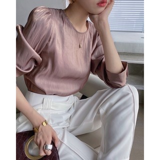 Áo sơ mi lụa bóng [ao so mi]
