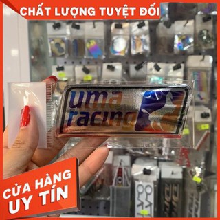 Tem/ Decal / nhãn dán UMA RACING Crom