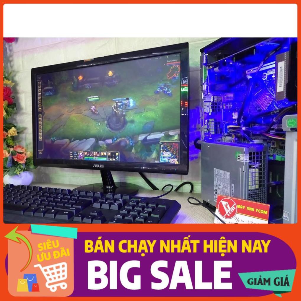 HÀNG CHÍNH HÃNG -  [ Màn 22inh mới chip I3 Ram 4G ] Bộ Máy Tính Chơi Game Liên Minh GTA 5 PUBG Đột Kích | WebRaoVat - webraovat.net.vn