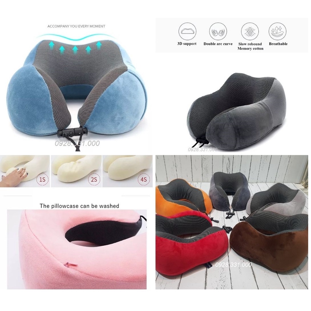 Gối cổ cao su non hàng đẹp