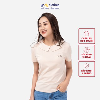 Áo kiểu nữ cổ sen YODY nữ tính thanh lịch chất vải cao cấp thấm hút tốt APN3688