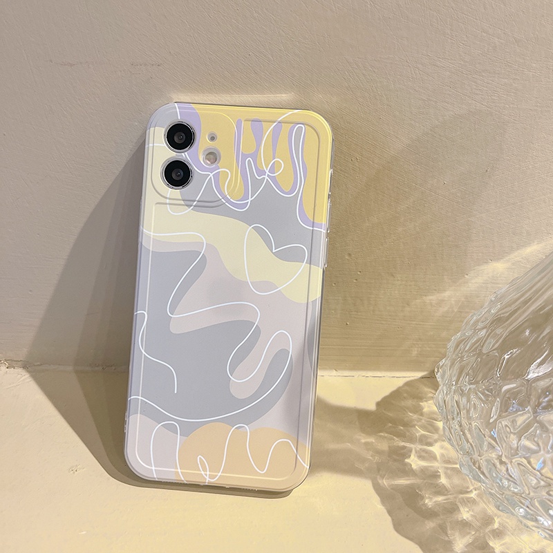 ốp iphone 11 Ốp điện thoại từ TPU họa tiết đơn giản cho iPhone 11 Pro Max X Xr Xs Max 7 8 Plus Se 2020 12 pro max 12 mini