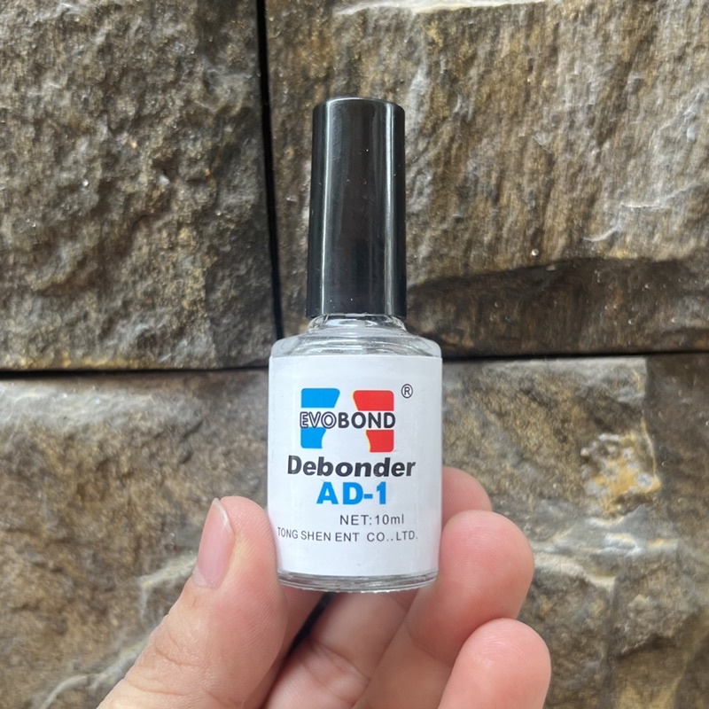 Nước tẩy keo 502 keo UV Keo gốc Cyanoacrylate Evobond Debonder AD 1 - 10ml