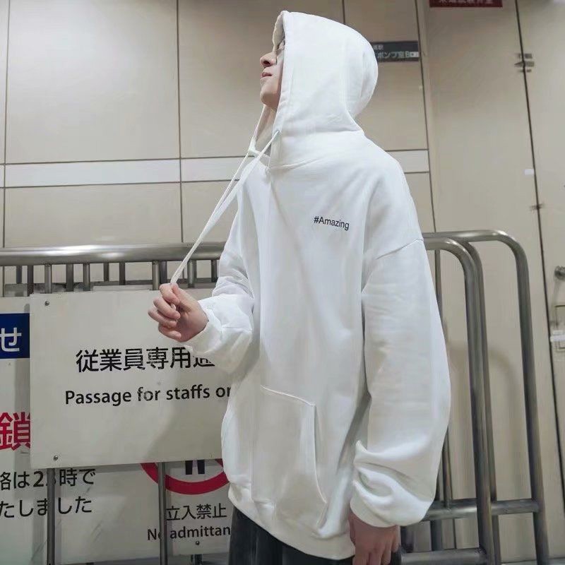 Áo hoodie phong cách Hàn Quốc hợp thời trang 12 màu tự chọn cho nam