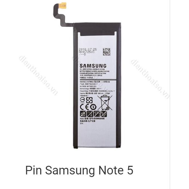 Pin Samsung Note 5