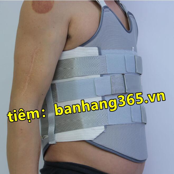 Nẹp cố định cột sống thắt lưng và lồng ngực Đai nén hỗ trợ cột sống hỗ trợ lồng ngực