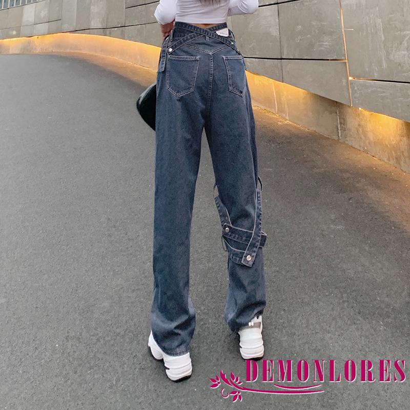 Quần Jean Nữ Lưng Cao In Hình Trái Tim Thời Trang | BigBuy360 - bigbuy360.vn