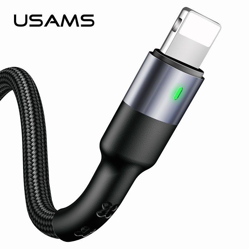 Cáp Sạc Nhanh USAMS Type-C/Micro 1M QC3.0A Vỏ Hợp Kim Nhôm