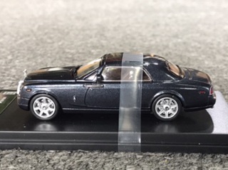 Xe Mô Hình Rolls Royce Phantom Coupe 1:64 Collector's Model (Xanh ĐEN  )