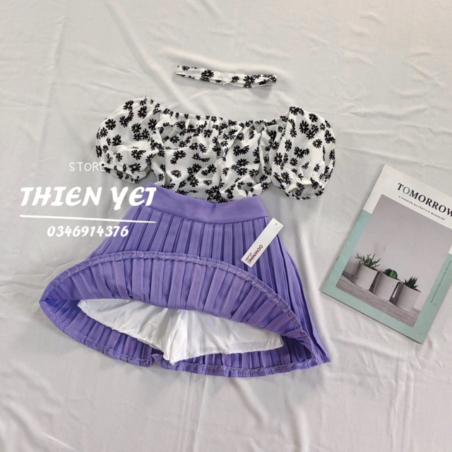 Chân váy XẾP LY HÌNH THẬT + Video | BigBuy360 - bigbuy360.vn