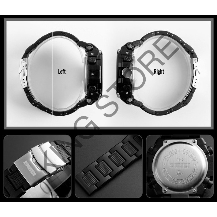 Đồng hồ thể thao SKMEI DH32 nam tính mạnh mẽ chống nước chống sốc, kim điện tử đa chức năng -KING STORE | BigBuy360 - bigbuy360.vn