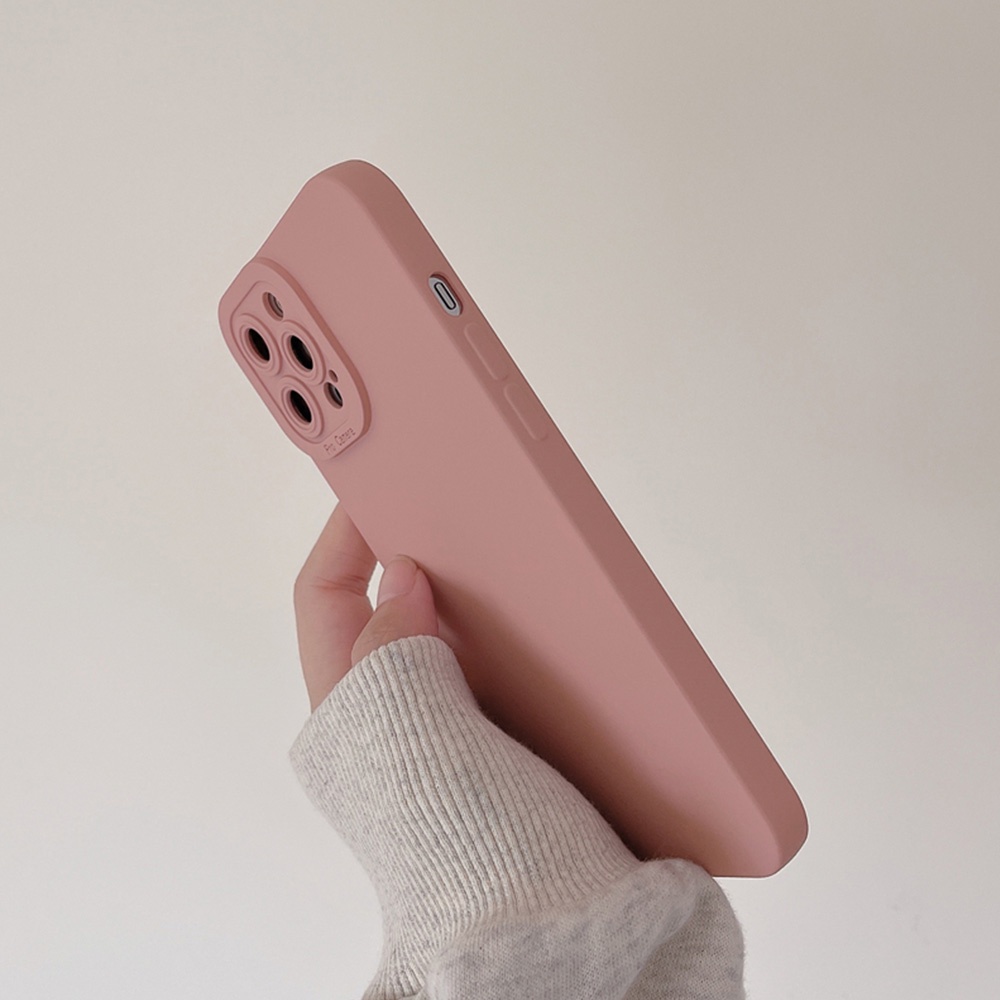 Ốp điện thoại hybrid silicon TPU mềm dẻo chống sốc bảo vệ máy ảnh nhiều màu tùy chọn cho iPhone 13 12 11 Pro Max X XR | BigBuy360 - bigbuy360.vn