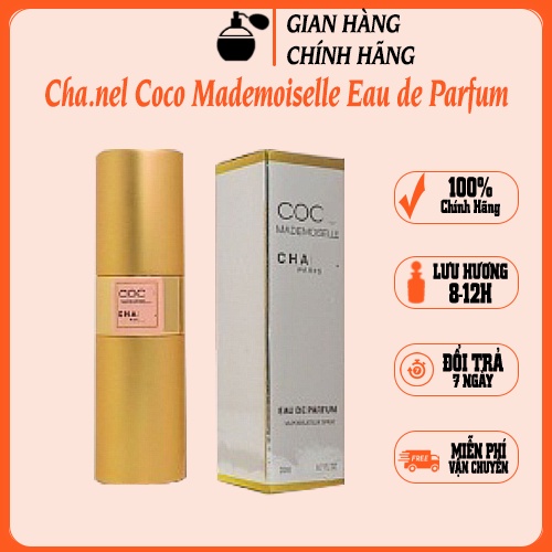 Nước Hoa Nữ  CHANEL COCO MADEMOISELLE Chính Hãng mini 20ml